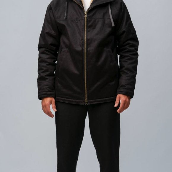 Men's Original Hemp Jacket BLACK by FRESHEMP (FHM) - Picture 4 of 10